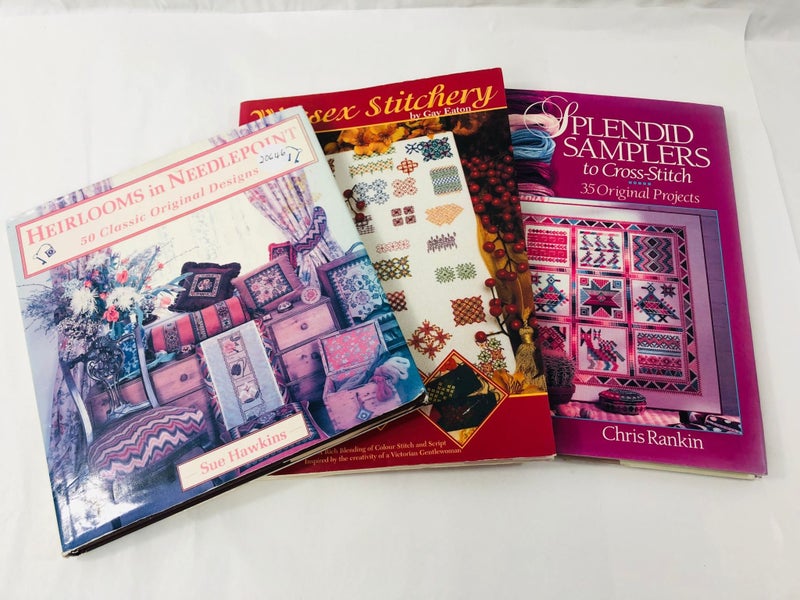 3 x Books on Needlepoint (20646)63000890832643117