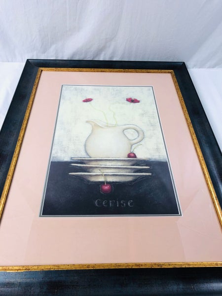 Emily Adams - Framed Print - Cerise (20634)63620453916546111