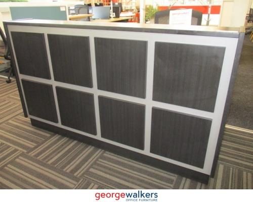 PR5804 Grey Reception Counter/Desk Carousel 4