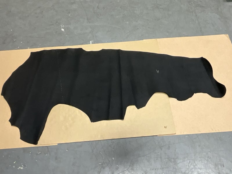Large whole piece Leather Hide black No.45-132 Carousel 2