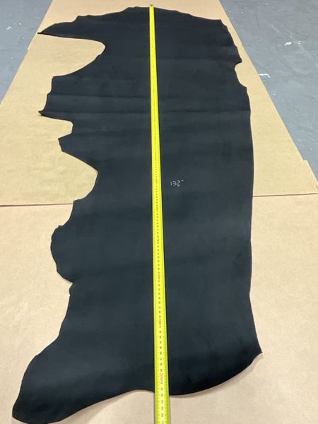 Large whole piece Leather Hide black No.45-132 Carousel 5