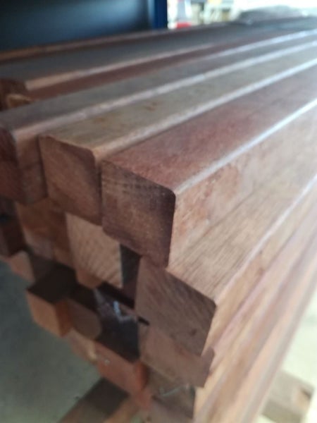 Kwila 42x42mm Untreated Kiln Dried Carousel 1
