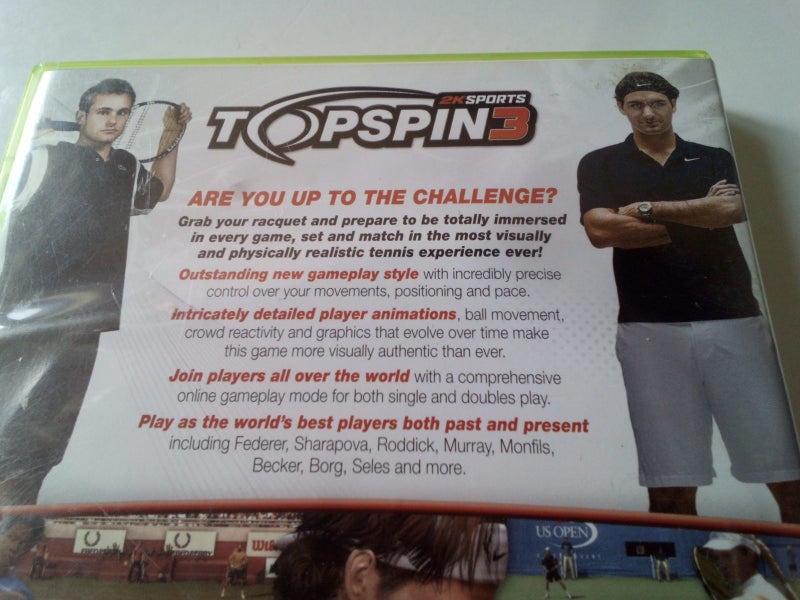XBOX360 LIVE - TOPSPIN 3 (G) Tennis Carousel 2