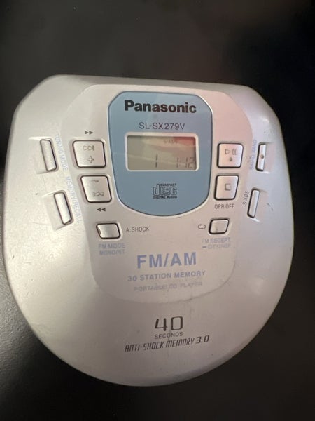 Panasonic Sl-SX279V cd discman Carousel 3