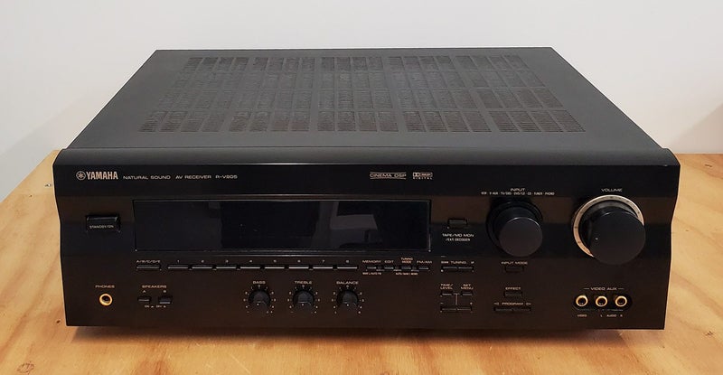 Yamaha AR receiver Model R-V905, 5.1ch, with new remote control. Carousel 1