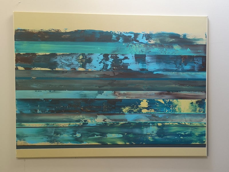Inspire Peace Art Painting Original Abstract Acrylic for sale by artist Carousel 1