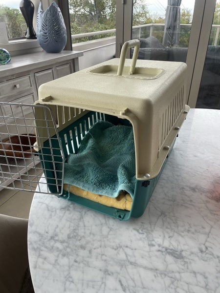 Cat cage - hard exterior - pick up Nelson Carousel 1