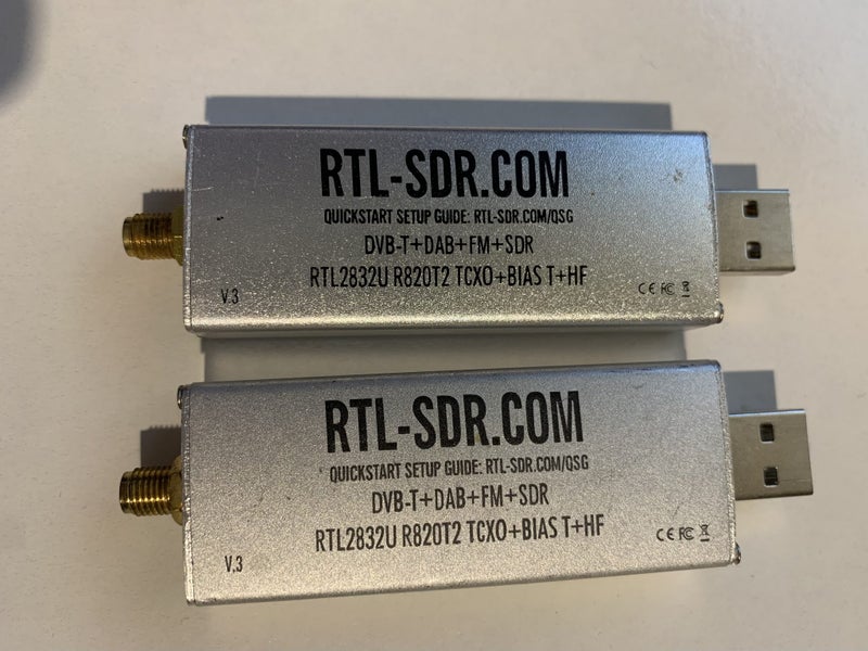 Pair of Genuine RTL-SDR Blog V3 SDRs RTL2832U Carousel 1