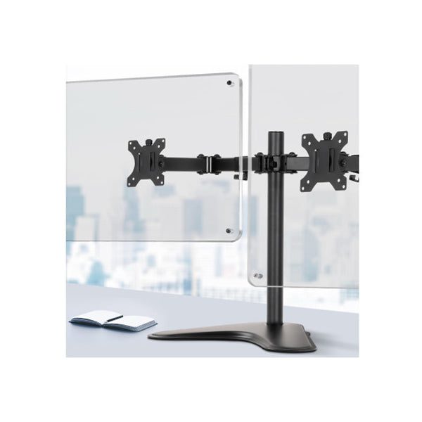 Monitor Arm Stand Dual Black Carousel 6