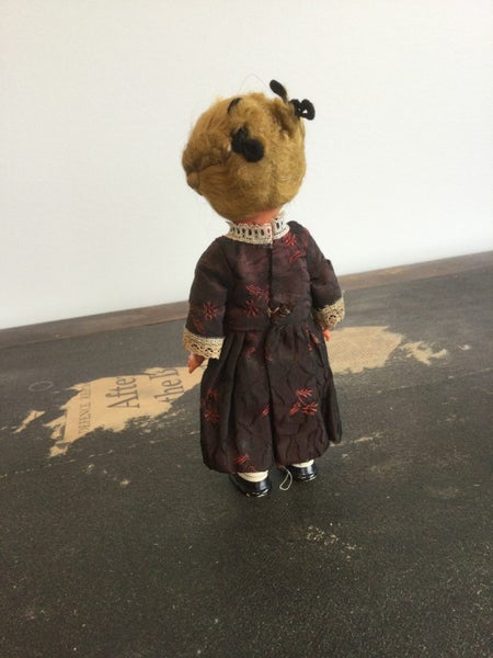 A RARE ANTIQUE KEY WOUND DOLL Carousel 2