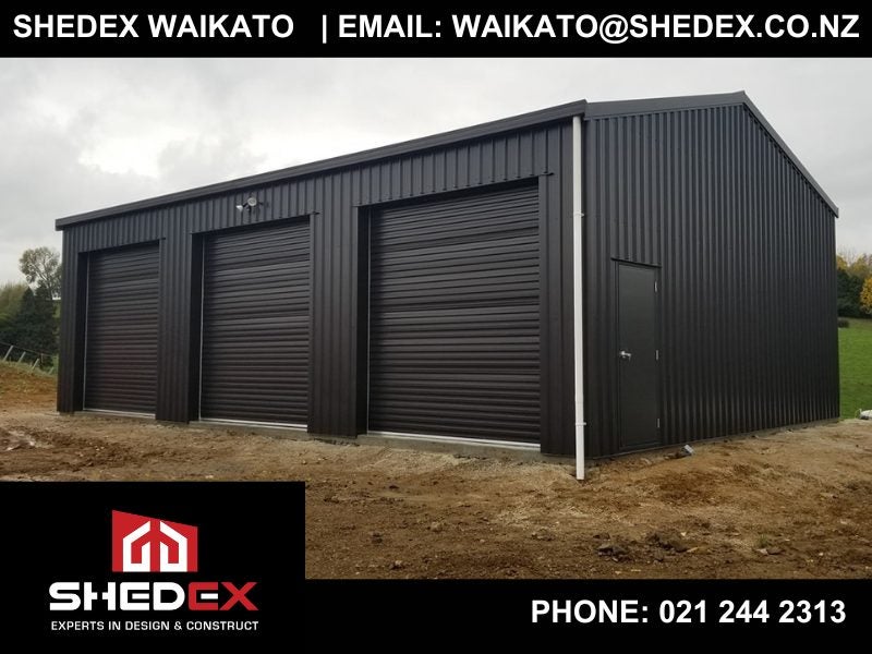 7m x 12m gable shed Carousel 1