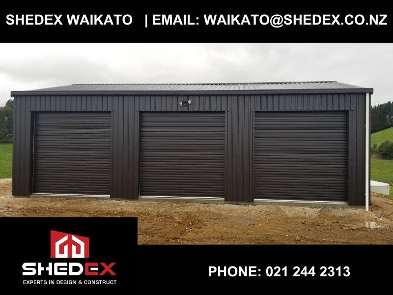 7m x 12m gable shed Carousel 2