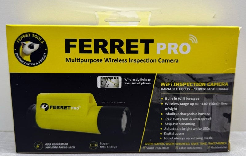 FERRET CFWF50A2 Pro - Multipurpose Wireless Inspection Camera Carousel 1