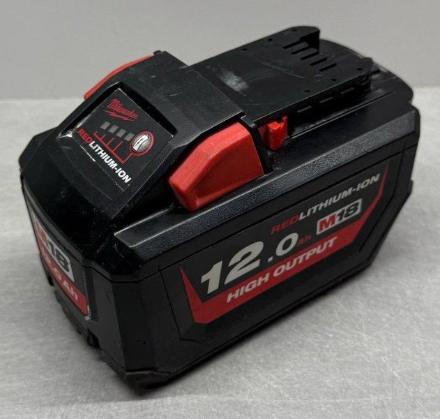 Milwaukee M18 REDLITHIUM High Output Battery 18V 12Ah Carousel 1