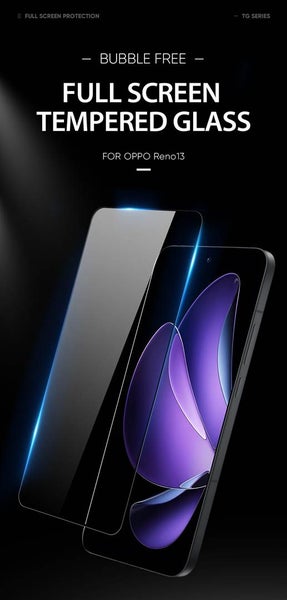 Premium Tempered Glass Protector for Oppo Reno 13F - Scratch-Resistant, Ultra... Carousel 2