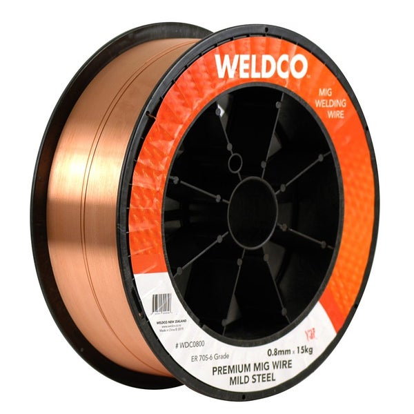 Weldco Mig Wire M/S 0.9Mm X 15Kg Gas Shield Carousel 1