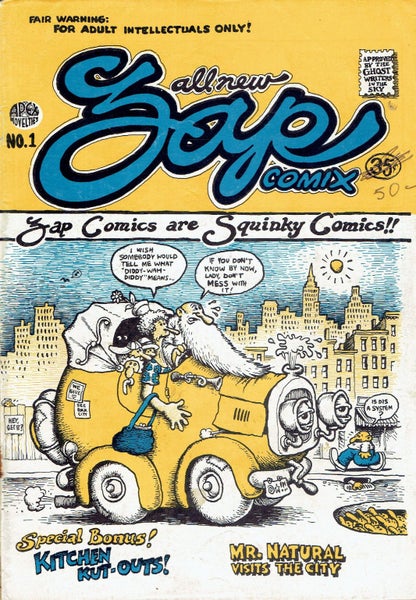 All New Zap Comix - Issue No 1 - Illustrated by Robert Crumb - VG Carousel 1
