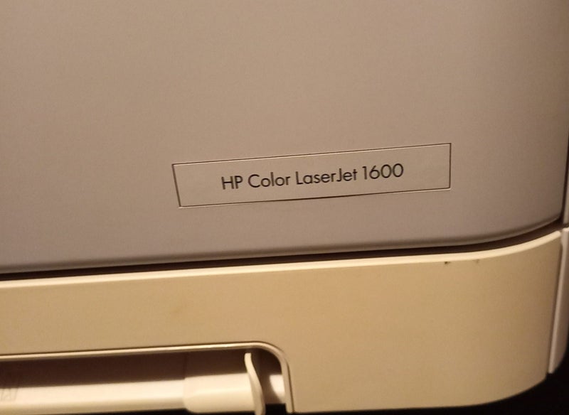 HP Colour LaserJet 1600 Printer Carousel 2