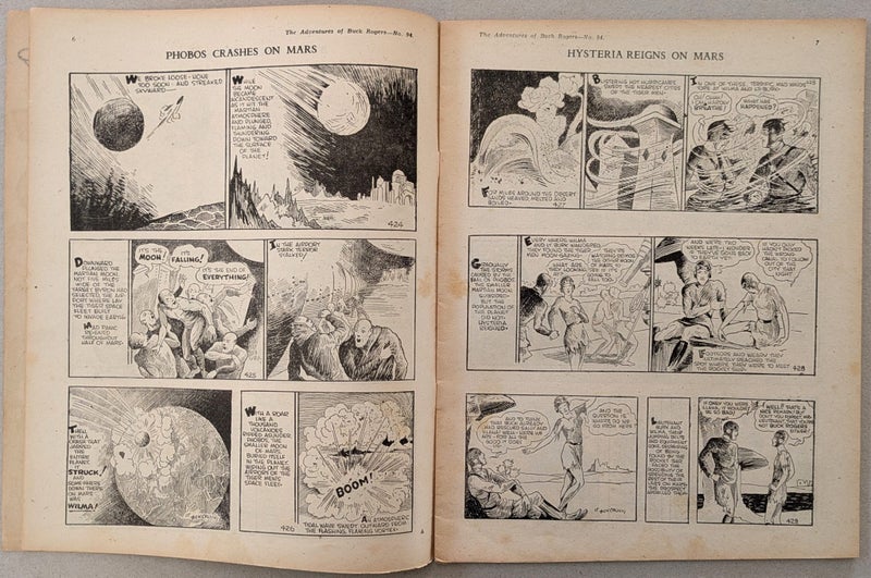 Buck Rogers No 94 - Australian Tip Top Comic - October 1945 -Very Fine Condition Carousel 2
