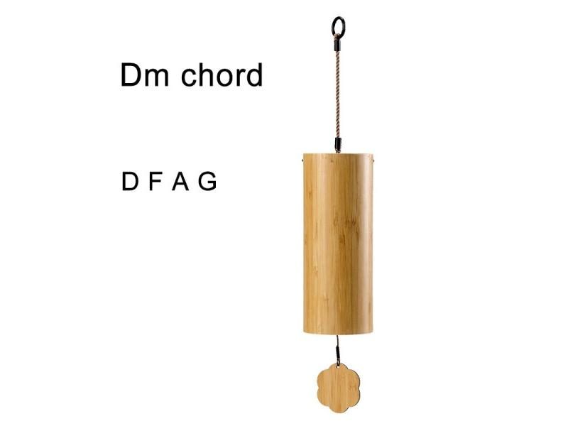 Hluru Windbell Bamboo Wind Chimes Windchime Chimes Craft Outdoor Garden Patio 8 Carousel 1
