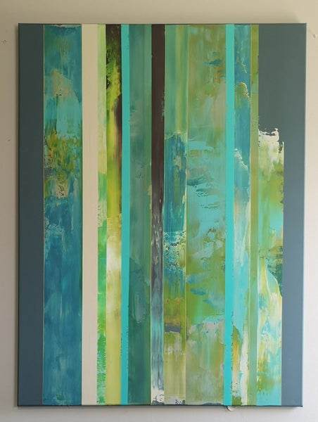 Inspire Peace Art Painting Original Abstract Acrylic for sale by artist Carousel 1