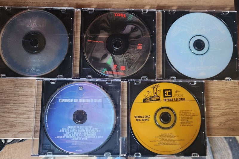 5 CD Bundle with covers but no leaflets. Carousel 1