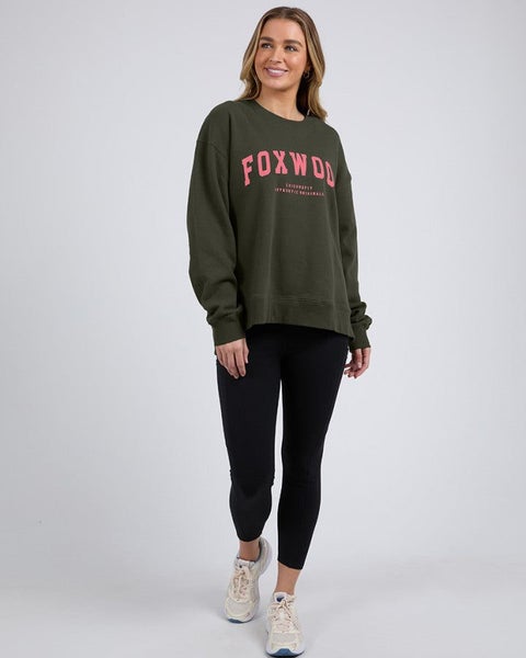 Foxwood JUL PRE ORDER | KHAKI CORAL INTERVAL CREW Carousel 2