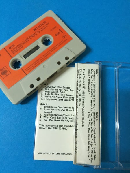 Boz Scaggs: Hit! (Cassette) Carousel 3
