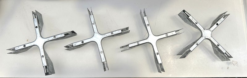 USG DONN Four-Way Seismic Separation Joint Clip DH4 x 4 Pack #2 - $1 Res (PU12) Carousel 1