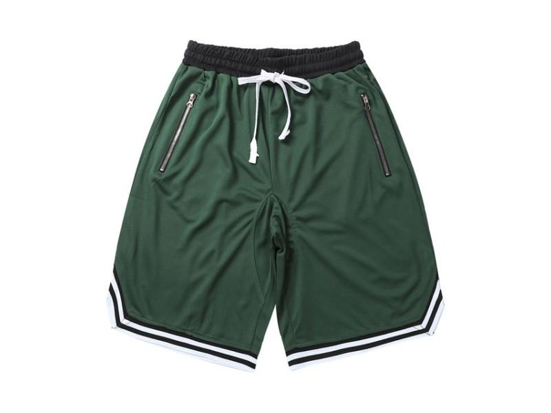 Summer Thin Male Basketball Stripe Training Running Sport Shorts Carousel 1