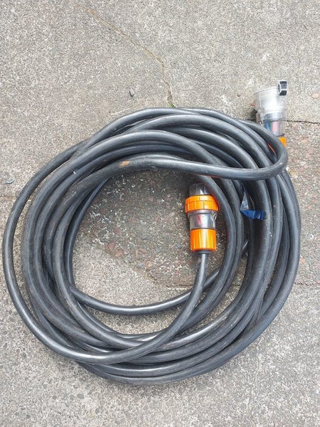 Three phase 55amp Heavy duty Extension lead Carousel 1