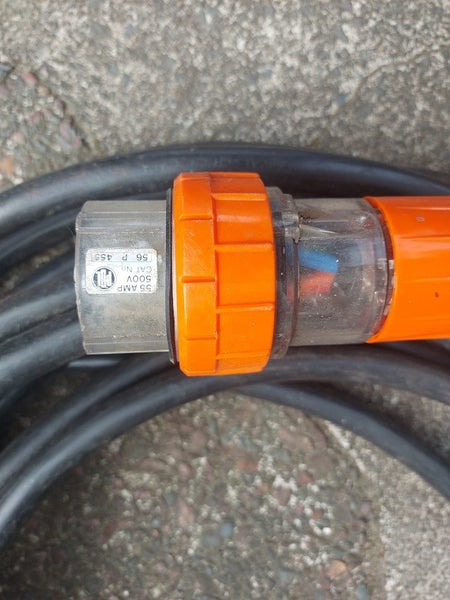 Three phase 55amp Heavy duty Extension lead Carousel 2