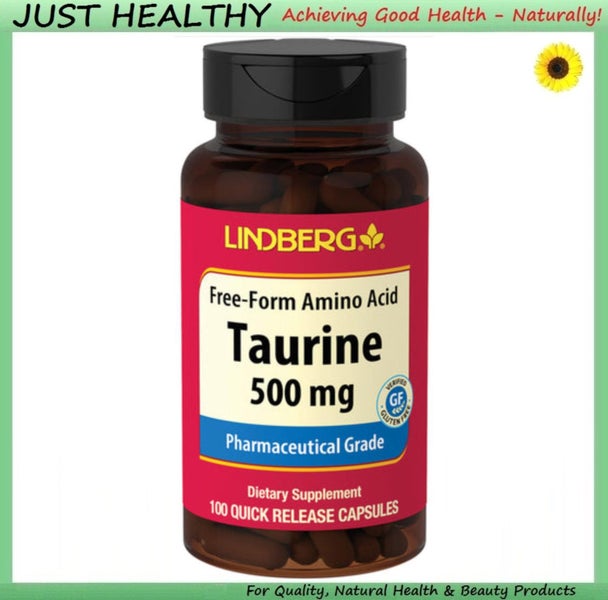 TAURINE - 500 mg per Capsule - 100 CAPS Carousel 1