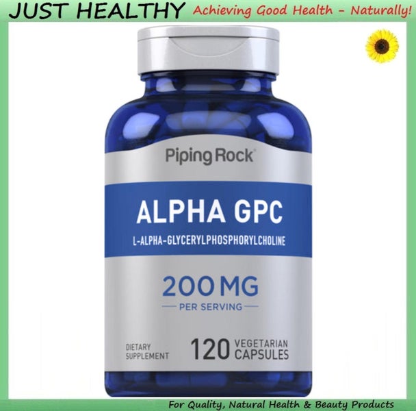 ALPHA GPC - MEMORY & COGNITION - 200 mg per serve - 120 VEGE CAPS Carousel 1