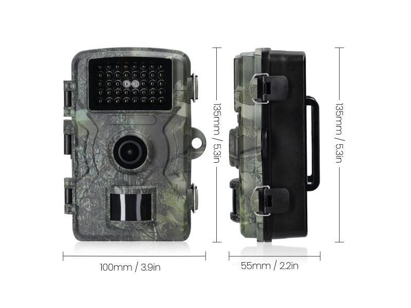 16MP 1080P Outdoor Camera With 2.0 Inch TFT Color Display For Day Night Use And Carousel 1