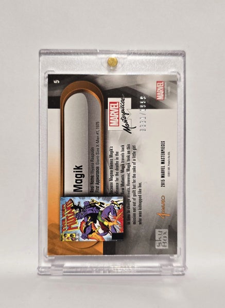 *** MAGIK! BASE CARD 2016 MARVEL MASTERPIECES JOE JUSKO *** Carousel 2