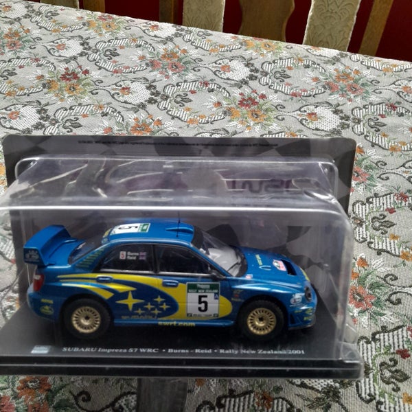 SUBARU IMPREZA S7 WRC NZ RALLY BURNS / REID 1/24 DIECAST Carousel 2