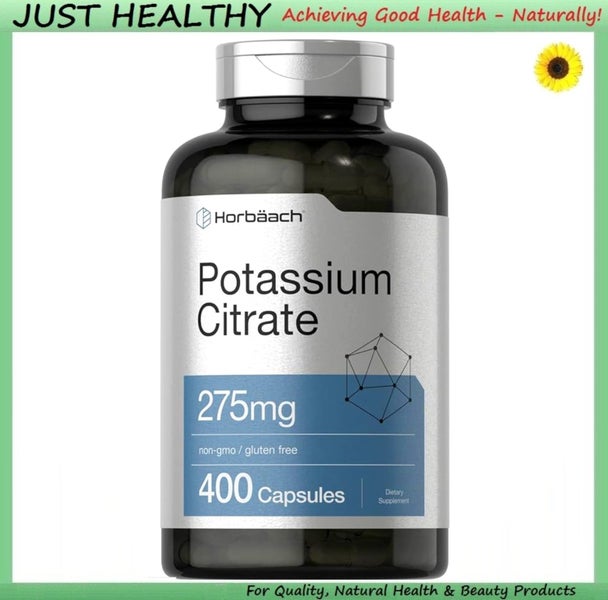 POTASSIUM CITRATE - 275 mg per CAP - BULK 400 CAPSULES Carousel 2