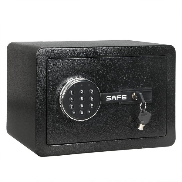 8.1L Digital Security Safe Box Password Key Lock Cash Lock Deposit Home Office Carousel 1