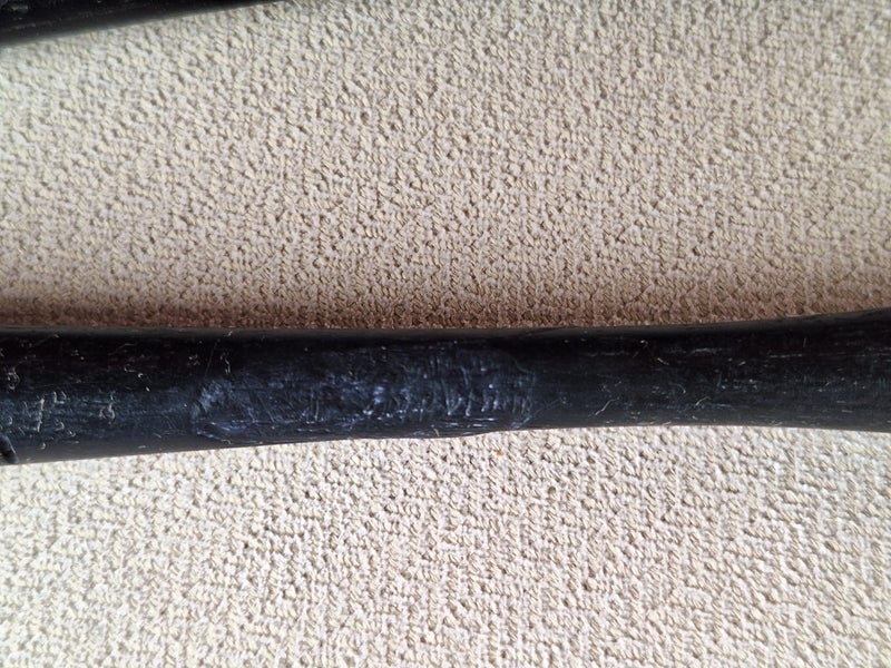 Stunning 12" long - heavy Black Pair of Antique Servers- Impressive ones! Carousel 9