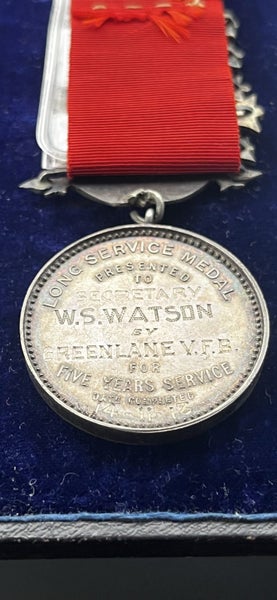 1918 Greenlane V Fire brigade medal Carousel 2