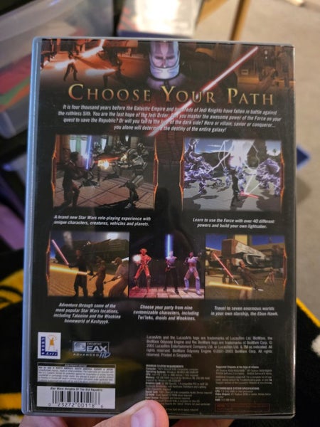 Star Wars Knights of the Old Republic PC Carousel 2