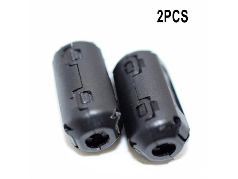 2/5pcs TDK Clip-On Ferrite Ring Core Noise Suppressor For EMI RFI Clip Carousel 1