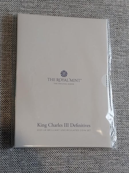 2023 King Charles III Definitives Brilliant Uncirculated Coin Set Carousel 1