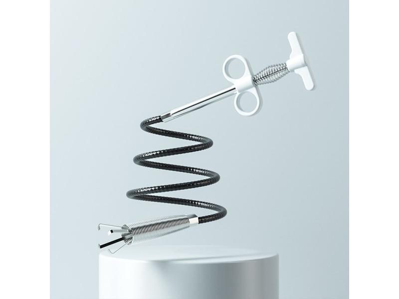 90/160cm Sewer Pipe Unblocker Snake Spring Pipe Dredging Tool Kitchen Bathroom Carousel 1