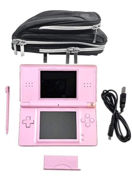 PINK Nintendo DS Lite + Case + Charger Carousel 1