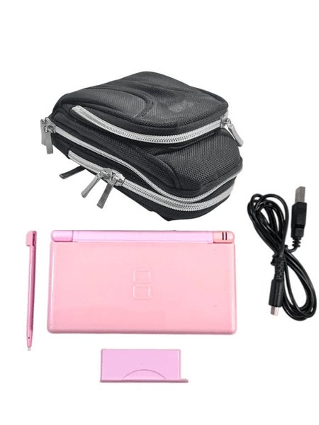 PINK Nintendo DS Lite + Case + Charger Carousel 2