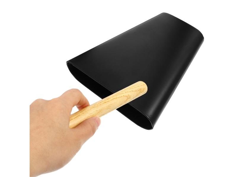 6 Inch Metal Cowbell Percussion Drum Kit Accessories Cowbell Metal Cowbell With Carousel 1