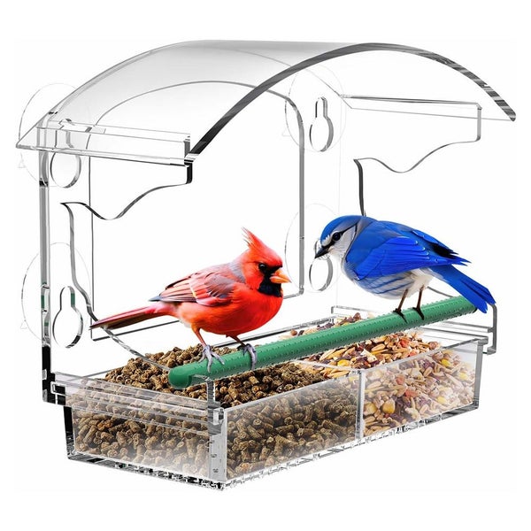 Clear Window Bird Feeder Carousel 1