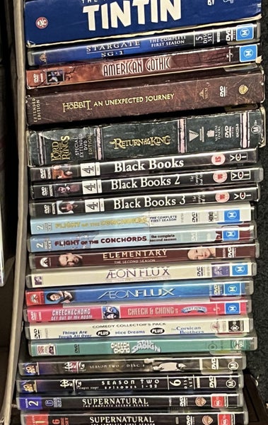 Bulk Family DVD/blue ray Collection Carousel 2